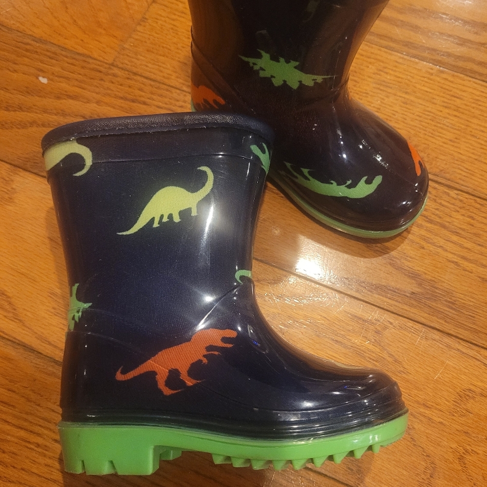 Carter's Dinosaur Rain Boots Size 4 Toddler Little Kids